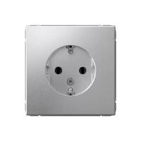 Розетка ArtGallery 16А с заземл. механизм алюм. SE GAL000343 - УПС инжиниринг