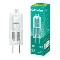 Лампа галогенная JC 10Вт 12В капс. g4 Camelion 2167 - УПС инжиниринг