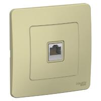 Розетка компьютерная 1-м СП Blanca RJ45 кат.5E беж. SE BLNIS045007 - УПС инжиниринг