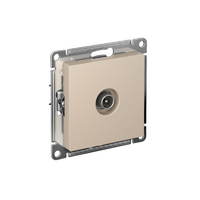 Розетка телевизионная проходная TV AtlasDesign 4дБ механизм песочн. SE ATN001292 - УПС инжиниринг