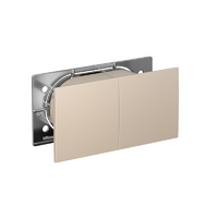 Розетка 2-м. AtlasDesign 16А с заземл. со шторками со сдвиж. крышкой в сборе песочн. SE ATN001228 - УПС инжиниринг