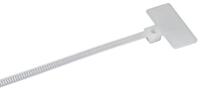 Хомут 2.5х200мм P6.6 маркерный бел. (уп.100шт) IEK UHH14-D025-200-100-K01 - УПС инжиниринг