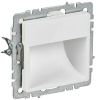 Подсветка светодиодная BRITE ПЛ20-БрАБ встраив. механизм арктич. бел. IEK BR-FL20-K91 - УПС инжиниринг