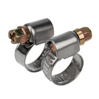 Хомут стальной червячный 8-12 (Россия) Rexant 07-0608 - УПС инжиниринг