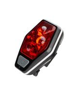 Фонарь велосипедный задний 4REDLED 2xAAA корпус ABS-пластик держатель-крепление зажим на корпусе КОСМОС KOC401B - УПС инжиниринг