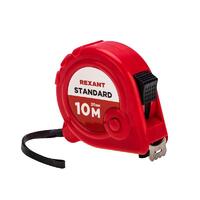 Рулетка измерительная Стандарт 10мх25мм Rexant 12-9003 - УПС инжиниринг