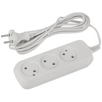 Удлинитель 3х3м без заземл. ШВВП 2х0.75 UDL-6-330 Greenline Эра Б0065041 - УПС инжиниринг