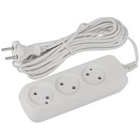 Удлинитель 3х5м без заземл. ШВВП 2х0.75 UDL-6-350 Greenline Эра Б0065070 - УПС инжиниринг