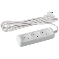 Удлинитель 3х7м без заземл. 10А IP20 U-3-7m-2х1 ПВС 2х1 Эра Б0028357 - УПС инжиниринг