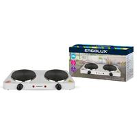 Электроплитка ELX-EP04-C01 2 конф. дисковый нагр. эл. 2000Вт 220-240В бел. Ergolux 13439 - УПС инжиниринг