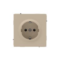 Розетка силовая KANT 2P+E защ. шторки ванильн. марципан DKC 7015003 - УПС инжиниринг