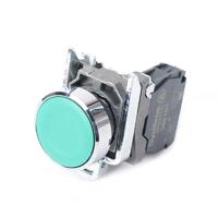 Кнопка модульная SB4 в сборе 22мм с возвратом металл 1НО зел. SE SB4BA31 - УПС инжиниринг