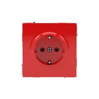Розетка силовая KANT 2P+E защ. шторки красн. сатин DKC 7001003 - УПС инжиниринг