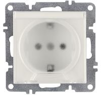 Розетка 1-м СП LAVIN/KAREN 16А IP20 с заземл. с крышкой механизм бел. ARVIA 50 01 1000 218 - УПС инжиниринг