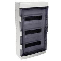 Бокс модульный накладной PDB/W 4036 GR (ЩРН-ПГ-36) IP65 пластик. Pro JazzWay 5072169 - УПС инжиниринг