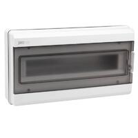 Бокс модульный накладной PDB/W 3018 GR (ЩРН-ПГ-18) IP65 пластик. Pro JazzWay 5072022 - УПС инжиниринг