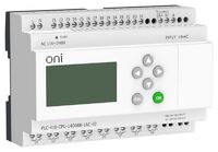 Модуль ЦПУ ПЛК 410 14 DI 8 RO 220В AC с Ethernet портом с экраном ONI PLC-410-CPU-14D08R-1AC-00 - УПС инжиниринг