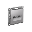 Розетка компьютерная 2-м AtlasDesign RJ45 кат.5E механизм алюм. SE ATN000385 - УПС инжиниринг