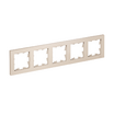 Рамка 5-м AtlasDesign универс. беж. SE ATN000205 - УПС инжиниринг