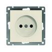Розетка 1-м СП Афина 16А IP20 без заземл. механизм сл. кость (ivory) Universal A0022-I - УПС инжиниринг