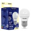 Лампа светодиодная 5Вт G45 3000К Е27 176-264В TOKOV ELECTRIC TKE-G45-E27-5-3K - УПС инжиниринг