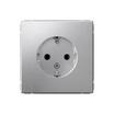 Розетка ArtGallery 16А с заземл. механизм алюм. SE GAL000343 - УПС инжиниринг