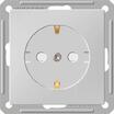 Розетка 1-м СП W59 16А IP20 с заземл. защ. шторки механизм бел. SE RS16-152-1-86 - УПС инжиниринг
