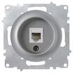 Розетка компьютерная 1-м СП Florence RJ45 кат.5E механизм сер. (1E20701302) OneKeyElectro 2172839 - УПС инжиниринг