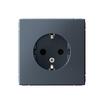 Розетка ArtGallery 16А с заземл. защ. шторки механизм грифель SE GAL000745 - УПС инжиниринг