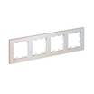 Рамка 4-м AtlasDesign универс. жемчуж. SE ATN000404 - УПС инжиниринг