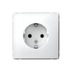 Розетка ArtGallery 16А с заземл. механизм бел. SE GAL000143 - УПС инжиниринг