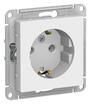 Розетка AtlasDesign 16А с заземл. механизм лотос SE ATN001343 - УПС инжиниринг