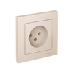 Розетка 1-м СП AtlasDesign 16А IP20 без заземл. в сборе беж. SE ATN000240 - УПС инжиниринг