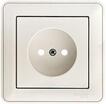 Розетка 1-м СП W59 16А IP20 без заземл. защ. шторки бел. SE RS16-151-18 - УПС инжиниринг