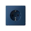 Розетка ArtGallery 16А с заземл. механизм аквамарин SE GAL001143 - УПС инжиниринг