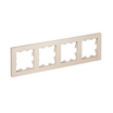 Рамка 4-м AtlasDesign универс. беж. SE ATN000204 - УПС инжиниринг