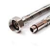 Подводка гибкая М10х18-1/2дюйм 60см для смесителей (компл. 2шт) VALFEX S/S M10х18-F1/2" 60 сm - УПС инжиниринг