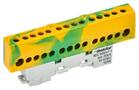 Шина PE "земля" изол. на универс. держ. 8х12-12-ЖЗ TEKFOR IEK TF-NN20-12-KL-K52 - УПС инжиниринг