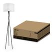 Светильник ТНО 04Б 60Вт E27 230В торшер напольн. на основании под лампу бел. IN HOME 4690612048246 - УПС инжиниринг