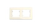 Рамка 2-м Karea RIZZ крем Makel 88010702 - УПС инжиниринг