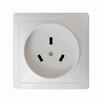 Розетка 1-м ОП 32А 250В IP20 2P+N для плиты с заземл. бел. Universal 5314 - УПС инжиниринг