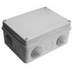 Коробка распределительная ОП 150х110х70мм IP54 10 выходов 6 гермовводов крышка на винтах сер. Epplast 210302 - УПС инжиниринг