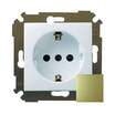 Розетка 1-м СП Simon34 16А IP20 с заземл. механизм бронз. Simon 34432-036 - УПС инжиниринг