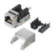 Вставка Keystone Jack RJ45 кат.5E экранир. WR-KJ-RJ45-C5E-SH-90 90град. заделка тип 110 WRline 505213 - УПС инжиниринг