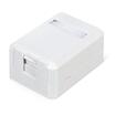 Корпус настенной розетки для установки 1-ой вставки типа Keystone Jack Д WRline WR-MB-1 бел. Hyperline 505219 - УПС инжиниринг