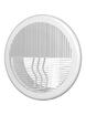 Решетка вентиляционная вытяжная фланец 100х143мм бел. ERA 10РПКФ - УПС инжиниринг