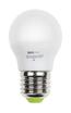 Лампа светодиодная PLED-ECO 5Вт G45 шар матовая 3000К тепл. бел. E27 400лм 230В 50Гц JazzWay 1036957A - УПС инжиниринг