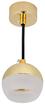 Светильник 4012 подвесной под лампу GX53 золото IEK LT-UCB0-4012-GX53-1-K22 - УПС инжиниринг