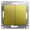 Выключатель 2-кл. СП Glossa 10А IP20 (сх. 5) 10AX механизм фисташк. SE GSL001051 - УПС инжиниринг