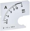 Шкала сменная для амперметра Э47 10/5А-1.5 72х72мм IEK IPA10D-SC-0010 - УПС инжиниринг